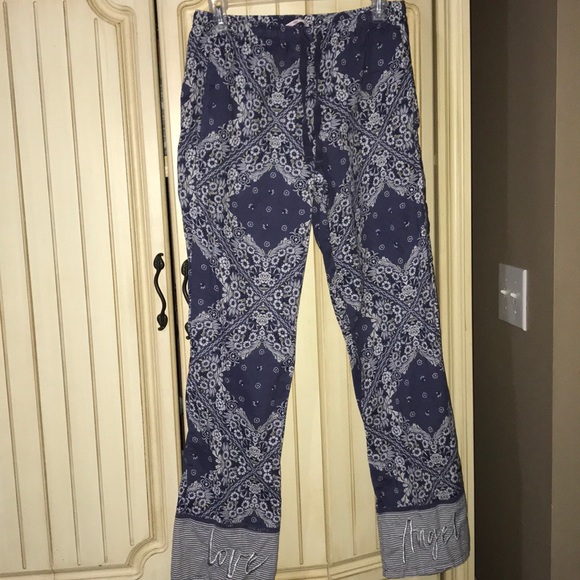 blue bandana pajamas